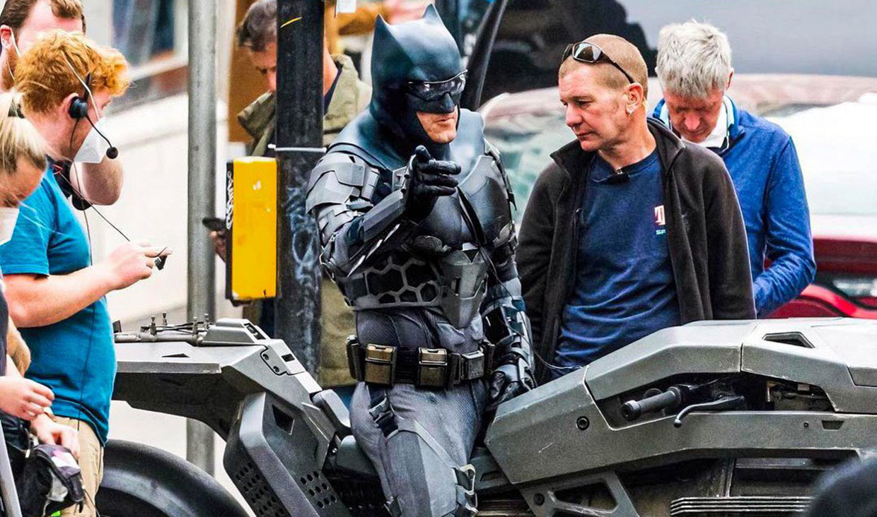 Rick English, Stunt Spesialis Batman dengan Batpod!